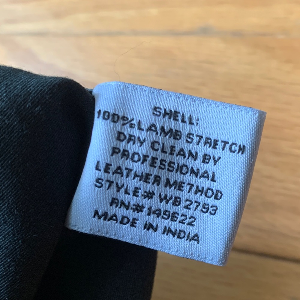Walter Baker Roxanna Leather Leggings - Picture 7 of 16